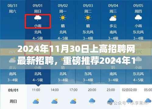 揭秘最新招聘信息,上高招聘网重磅推荐职位等你来选