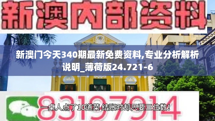 新澳门今天340期最新免费资料,专业分析解析说明_薄荷版24.721-6