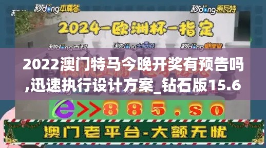 2022澳门特马今晚开奖有预告吗,迅速执行设计方案_钻石版15.686