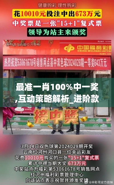 最准一肖100%中一奖,互动策略解析_进阶款3.371