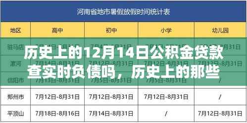 探寻十二月十四日公积金贷款查实时负债的起源与发展,历史解读与解析📜