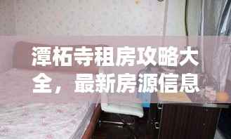 潭柘寺租房攻略大全,最新房源信息与技巧全掌握