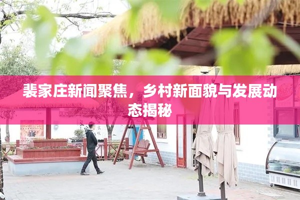 裴家庄新闻聚焦,乡村新面貌与发展动态揭秘