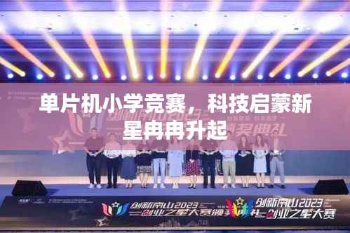 单片机小学竞赛,科技启蒙新星冉冉升起