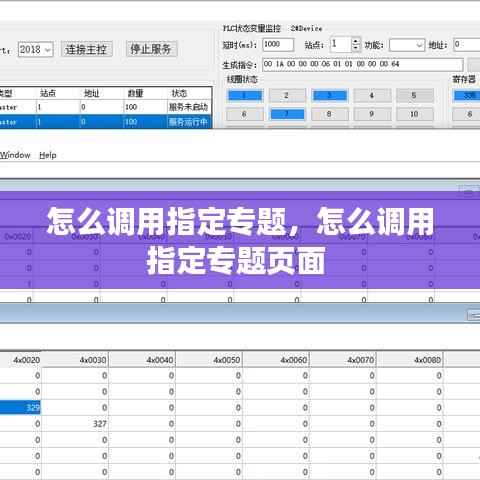 怎么调用指定专题,怎么调用指定专题页面