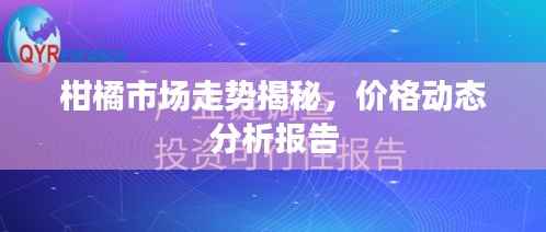 柑橘市场走势揭秘，价格动态分析报告
